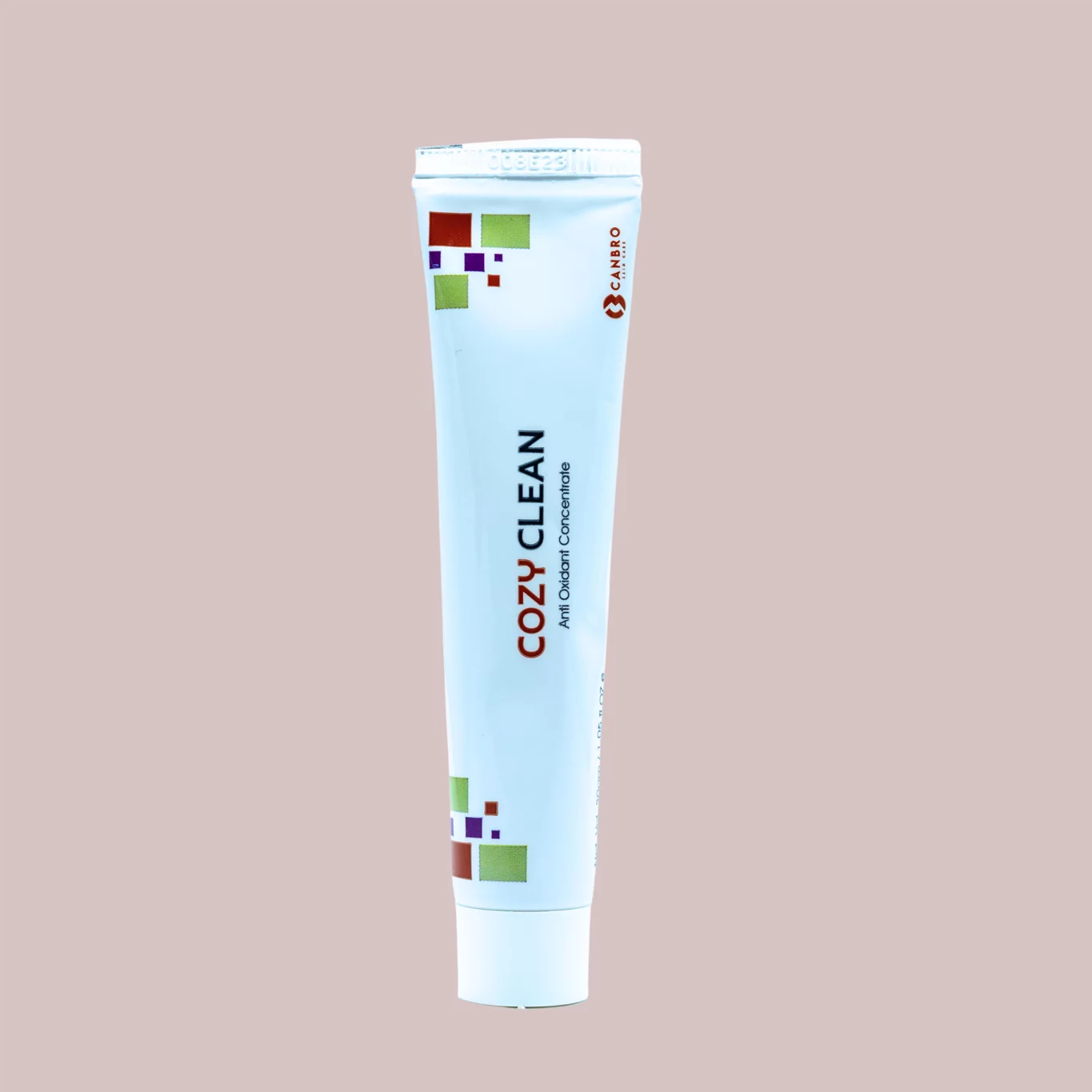 CozyClean tube cream display